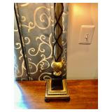 Brass Lamp 35 1/2” H  