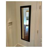 Black & Gold Mirror 17” W, 56” H. $140 