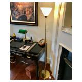 Brass Lamp. Loose Top. 64 1/2” H. $50 