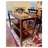 Louis XVI Style Bar Cart by Henredon 42 1/2" W, 33 3/4" H, 18" D. $1,200