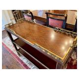 Louis XVI Style Bar Cart by Henredon 42 1/2" W, 33 3/4" H, 18" D. $1,200