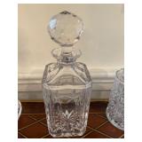 Atlantis Crystal Decanter 10" H. $50