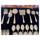 Kirk steiff sterling set old maryland Engraved 78 pieces $3,850 (Firm Price) 4,458 Grams