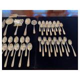 Kirk steiff sterling set old maryland Engraved 78 pieces $3,850 (Firm Price) 4,458 Grams