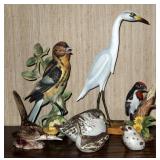       PORCELAIN BIRDS