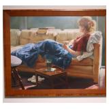 Oil On Canvas Painting By Gwen Gugell
