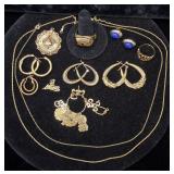 14K YG Mixed Jewelry Lot