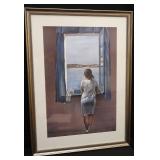 Salvador Dali Art Print, Titled "Figure At A Window" 1925