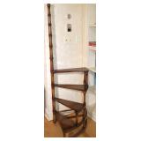 Spiral Library Ladder. 