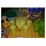 MCM Blendo Frosted Pitcher & Glass Set