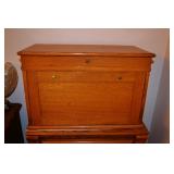 Oak Tool or Sewing Box
