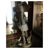 LLadro - Girl with Geese #4510