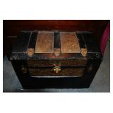 Antique Turtle Back Trunk