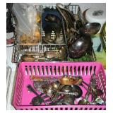 Silver Serving Pieces and Spoons