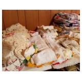 vintage linens runners