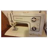 several sewing machines