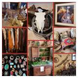 DEAL'S Native American DOUBLE D RANCH Antiques Colbert OK Estate Sale