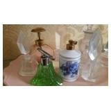 many perfume bottles