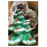 Vintage Christmas Ceramic Tree
