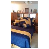 custom made bedspread pillows