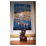 Kerry Hallam Menton Harbor