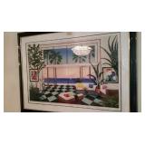 Francois Ledan Fanch Lithograph Signed