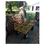 metal utility cart