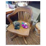 antique office chair