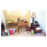 Mid Century Sewing Cabinet