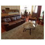 DALLAS ESTATE SALE GORGEOUS FURNITURE SEVEN SEAS LEATHER SOFA INCREDIBLE BEDROOM FURNITURE MORE