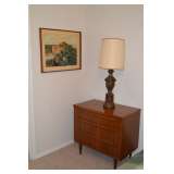 Small Danish 3 Drawer Dresser Made By Drew Mid Century