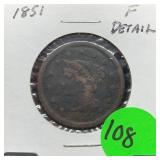 SUN COIN & JEWELRY AUCTION STERLING / LG CENTS/ IHP'S/ GOLD