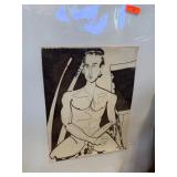 DALLAS IN HOME FUNKY ARTIST W ART SUPPLY/ FURNITURE PU SU