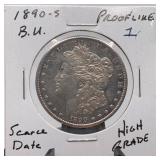 SATURDAY HIGH END COINS MORGANS & SPORTS CARDS