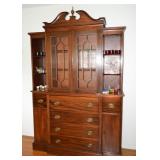 DALLAS HOME GORGOUS FULL HOUSE! Beautiful Breakfront Hutch Stamps MORE
