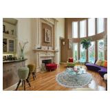 MASSIVE HIGH END ESTATE SALE IN PLANO CANTONI, PERSIAN RUGS, ORIGINAL ART, BRASS DOLPHIN FOUNTAIN