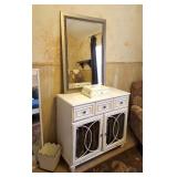 Mirror on dresser not for sale