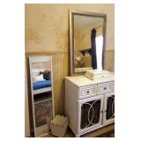Mirror on dresser not for sale