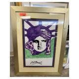 ART AUCTION PICASSO / DALI / CHAGALL / ORIG PETER MAX MORE