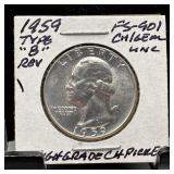 SAT NIGHT COIN AUCTION SILVER / ERRORS AND MORE