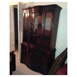 Duncan Phyfe Style China Cabinet