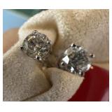 14K GOLD DIAMOND EARRINGS
