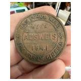 1941 german 2nd reich cinema token