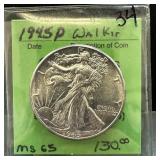 high grade walking liberty silver halves