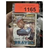 1957 topps hank aaron baseball card