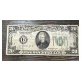 1928 $20 CURRENCY NOTE 