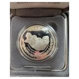 MT RUSHMORE PROOF SILVER DOLLAR
