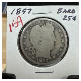 BARBER SILVER QUARTER