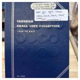 COMPLETE CANADIAN SMALL CENTS ALBUM KEYS