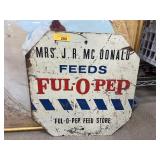 VINTAGE FEED STORE SIGN